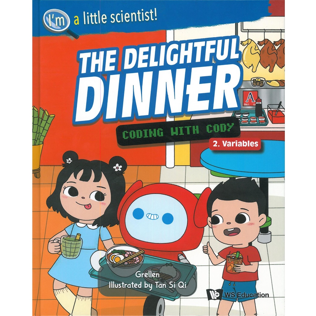 The Delightful Dinner : Coding with Cody(精裝)/Zur'el Chong【三民網路書店】