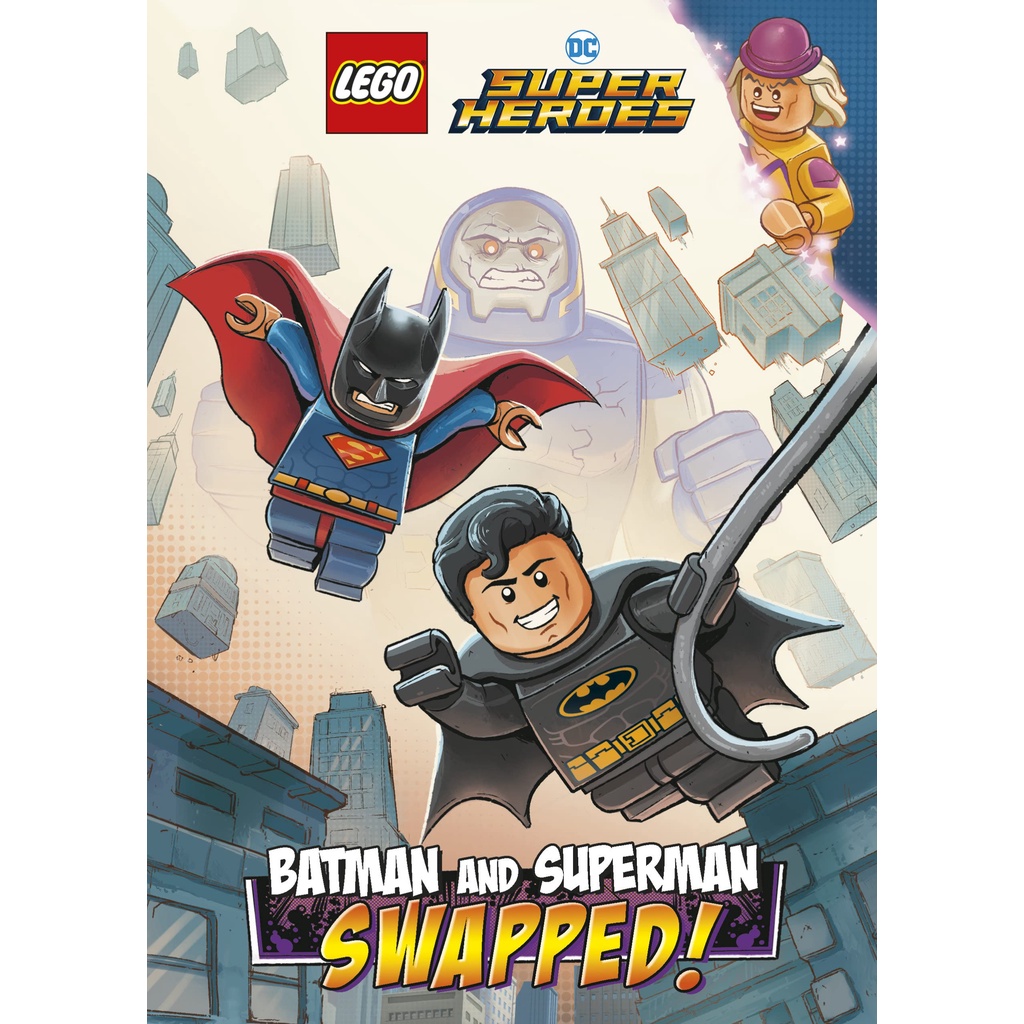 Batman and Superman: Swapped! (Lego DC Comics Super Heroes Chapter Book #1)(精裝)/Richard Ashley Hamilton【三民網路書店】