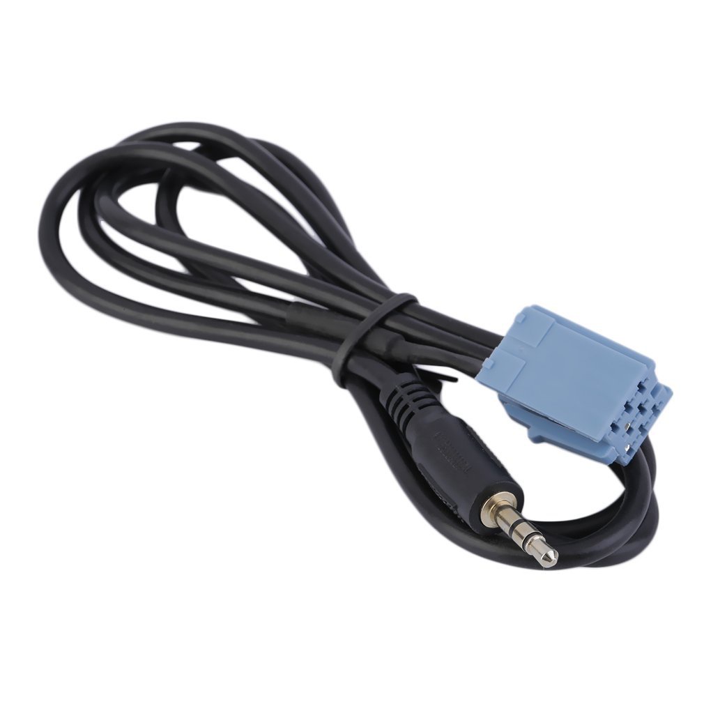 用於 Blaupunkt 汽車收音機 00-10 BLA-3.5mm 的輔助電纜汽車音頻零件適配器