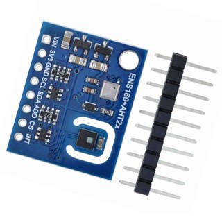Ens160+aht21二氧化碳co2 eCO2 TVOC空氣質量和溫濕度傳感器替代Arduino CCS811