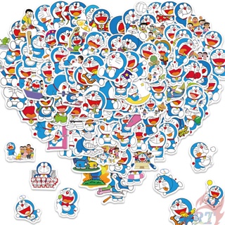 100張入 ❉ Doraemon 機器貓 哆啦A夢 防水塗鴉貼紙 ❉ 潮流個性摩托車機車電腦行李箱吉他塗鴉貼紙