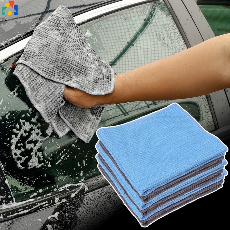 1 件 40x40 厘米汽車超細纖維乾洗毛巾吸水細節毛巾布洗抹布汽車護理配件