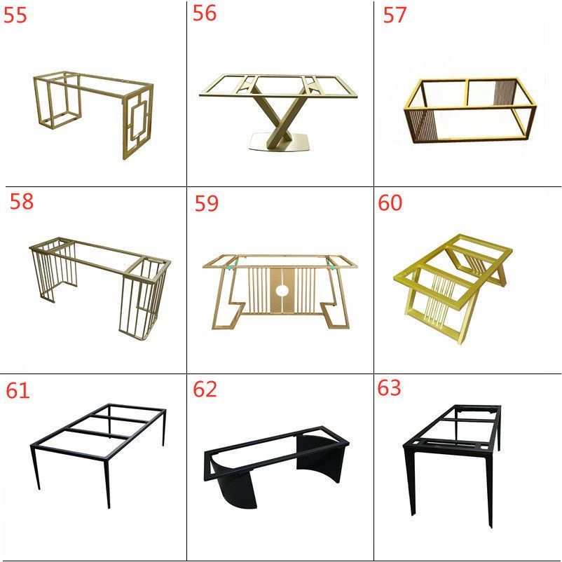 【免運包稅】桌腳 桌子腳架 定製鐵藝餐桌腳支架茶几茶桌書桌桌腿岩板大理石大板腳架金屬架子 可訂製 支撐腳 APH