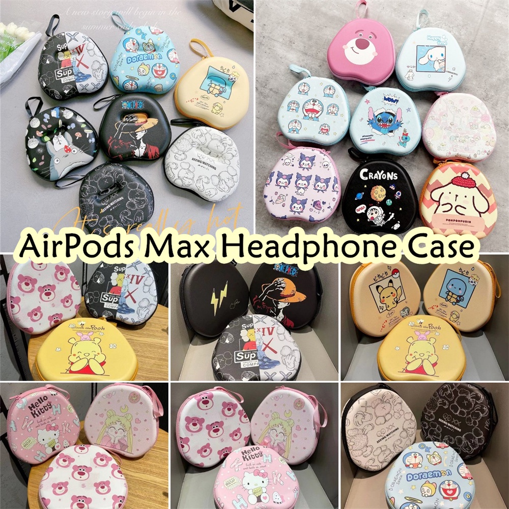 【imamura】適用於 Airpods Max 耳機套時尚創意卡通耳機耳墊收納包外殼盒