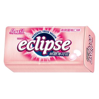 Eclipse 易口舒無糖薄荷錠-清爽蜜桃口味（31g）