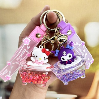 三麗鷗 Melody Kuromi Hello Kitty Cinnamoroll 鑰匙扣女包挂件娃娃小飾品可愛包挂件扣