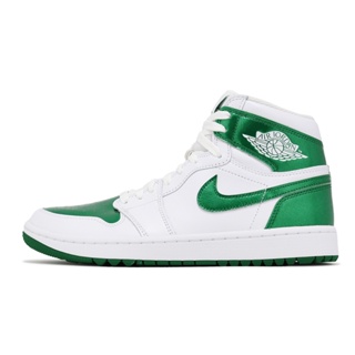 Nike Air Jordan 1 High Golf 高爾夫球 白綠 AJ1 男鞋 防水 ACS DQ0660-130