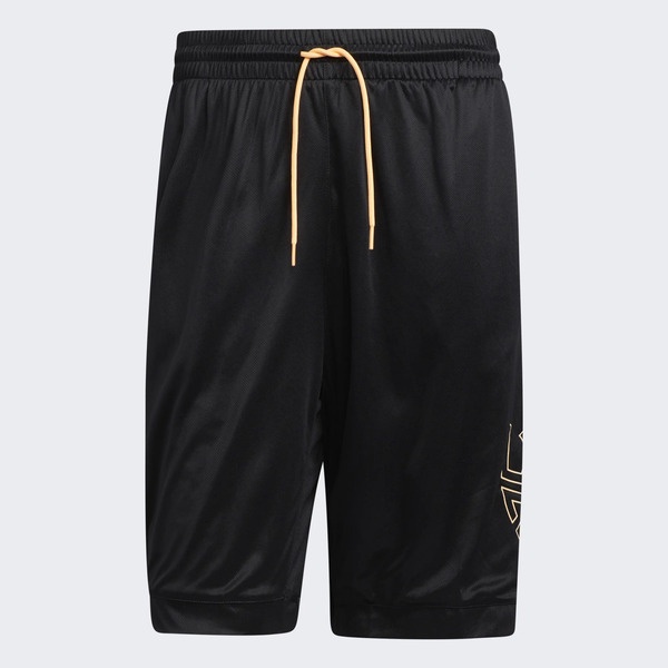 Adidas Dm Short H52907 男 運動短褲 籃球 健身 米契爾 亞洲版 寬鬆 內裡 吸濕 排汗 黑