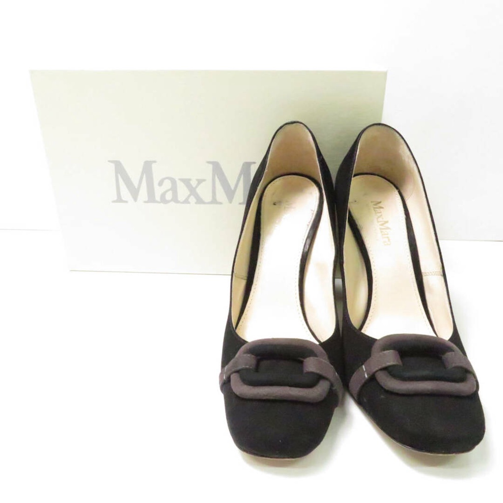 Max Mara SUKU A 69 R 5跟鞋女用 方形 日本直送 二手