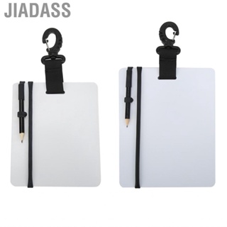 Jiadass 2 尺寸水下書寫板可擦拭潛水寫字板齒輪板，附旋轉夾和鉛筆