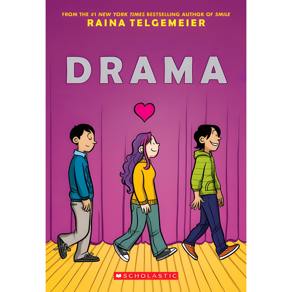 Drama: A Graphic Novel(平裝本)/Raina Telgemeier【禮筑外文書店】