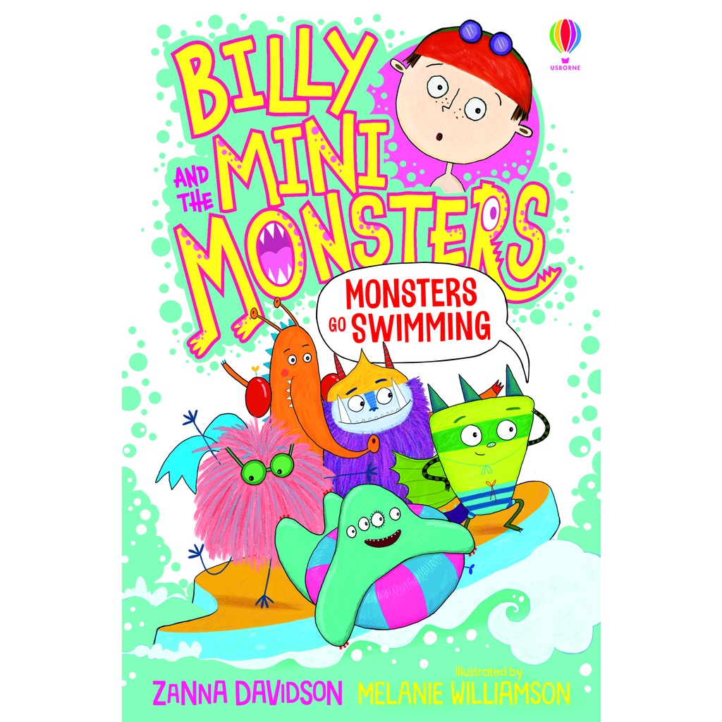 Monsters Go Swimming (Billy and the Mini Monsters 5)/Zanna Davidson【禮筑外文書店】