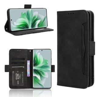 Oppo Reno 11 5G 多卡槽 翻蓋皮套 錢包款手機殼 Reno11 5G 支架插卡 掀蓋 保護殼