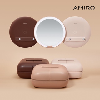 AMIRO 覓光 Cube S 旅用折疊收納箱 LED美妝鏡化妝箱 戶外用化妝鏡化妝包 旅行包 包包鏡 情人節禮物