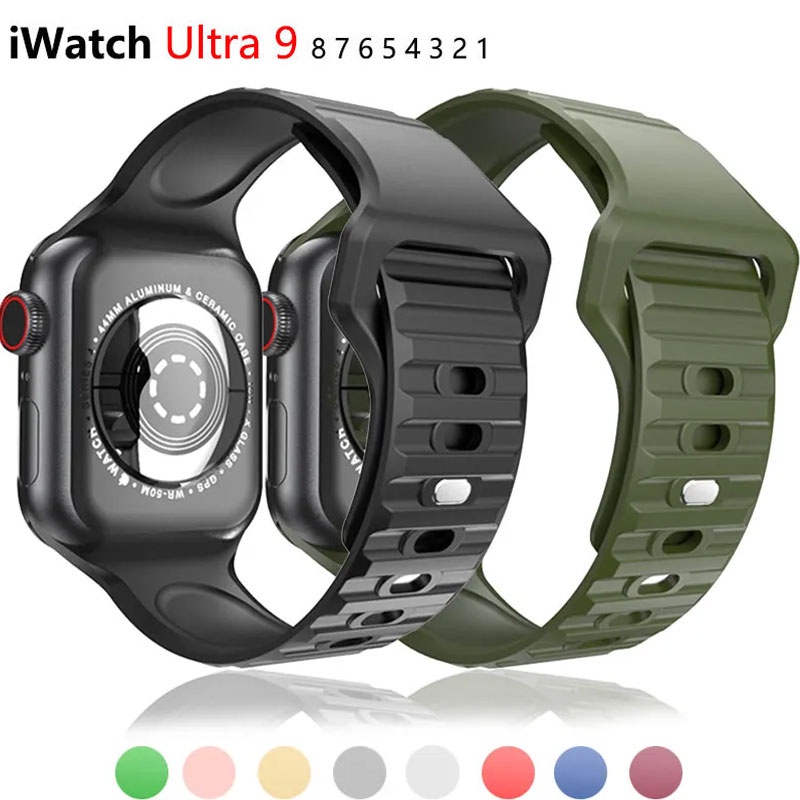 適用於 Apple Watch Ultra Ultra2 系列 9 8 7 6 SE 5 4 3 智能手錶 iWatch