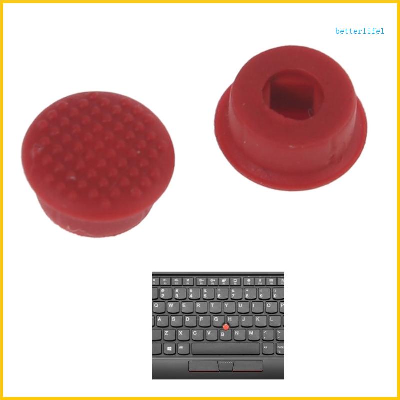 Btm 5 件 T460 TrackPoint 紅色橡膠帽,適用於 IBM Thinkpad 筆記本電腦,帶橡膠點,握感