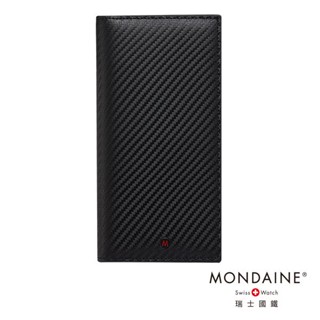 MONDAINE瑞士國鐵蘇黎世系列RFID 6卡零錢長夾/ 碳纖維紋 eslite誠品