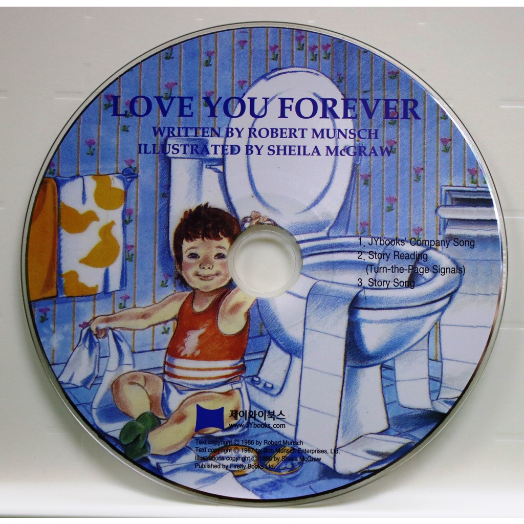 Love You Forever (1CD only)(韓國JY Books版) 廖彩杏老師推薦有聲書第2年第3週/Robert Munsch【三民網路書店】