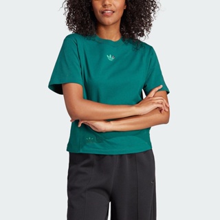 Adidas HK Tee IK6566 女 短袖 上衣 T恤 亞洲版 休閒 HELLO KITTY 聯名款 綠