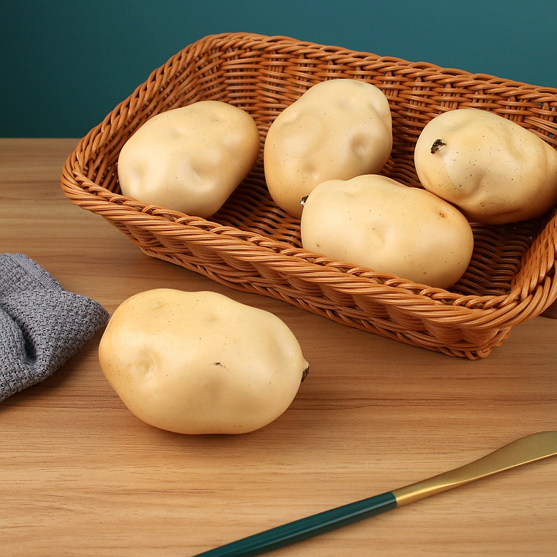 【仿真擺件】仿真土豆蔬菜模型加重馬鈴薯擺件兒童玩具展廳櫥窗裝飾拍攝道具