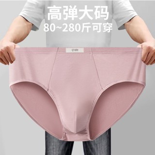L-10XL 大尺碼 彈力 高腰三角內褲 男 新款莫代爾運動內衣 男生速乾青年內褲