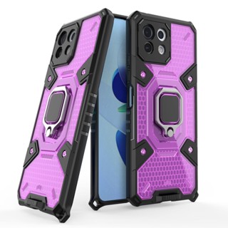 適用於小米11lite車載指環手機殼MI11 LITE太空艙保護殼