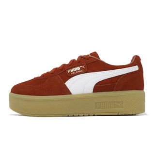 Puma 休閒鞋 Palermo Elevata Wns 女鞋 紅 膠底 麂皮 厚底增高 [ACS] 39934803