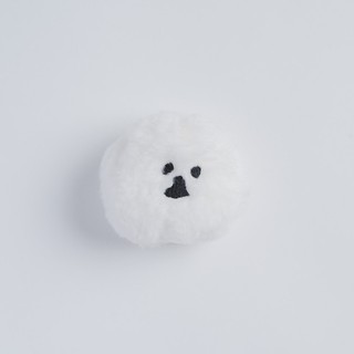 日本 MAMBO 比熊犬大臉磁鐵/ 正常臉 eslite誠品