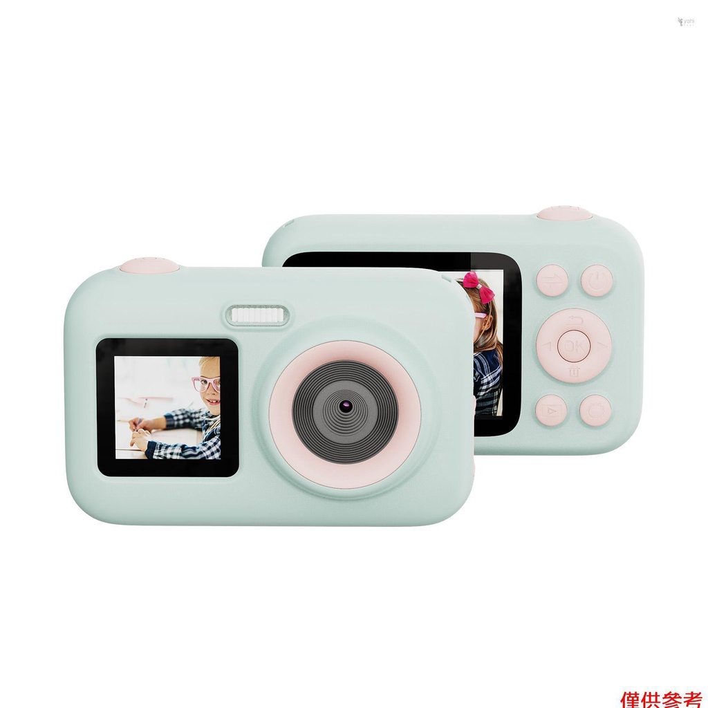 YOH SJCAM 1080P 數碼相機兒童相機 12MP 高清兒童數碼攝像機兒童自拍相機適合男孩和女孩 2.4 英寸液