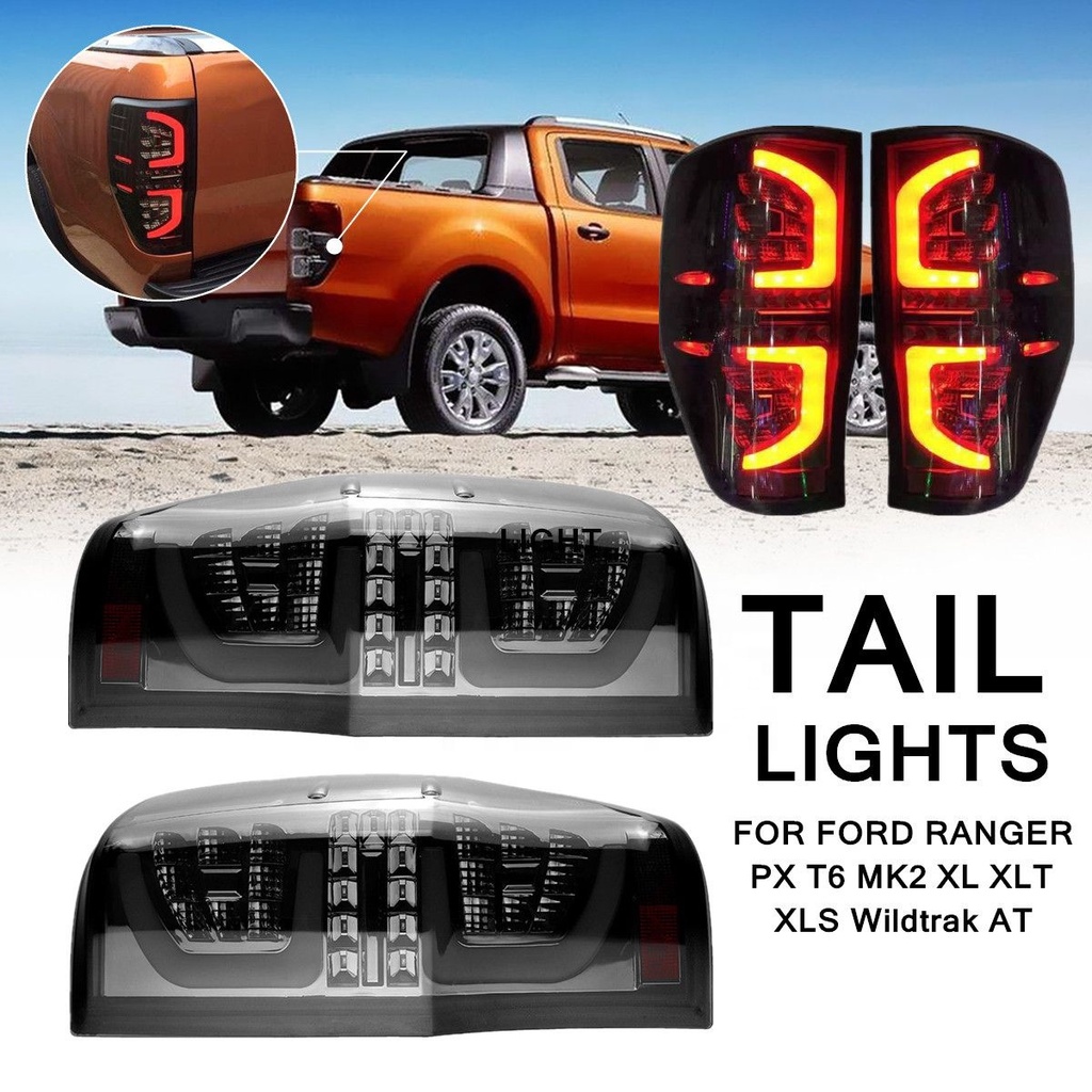 限時優惠 適用於福特ranger LED皮卡尾燈 T6 T7 T8 MK2 raptor改裝後槓配件