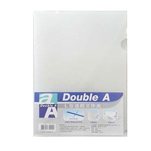 Double A L型A4透明文件夾（12入/包） （DAFF13001）【金石堂】