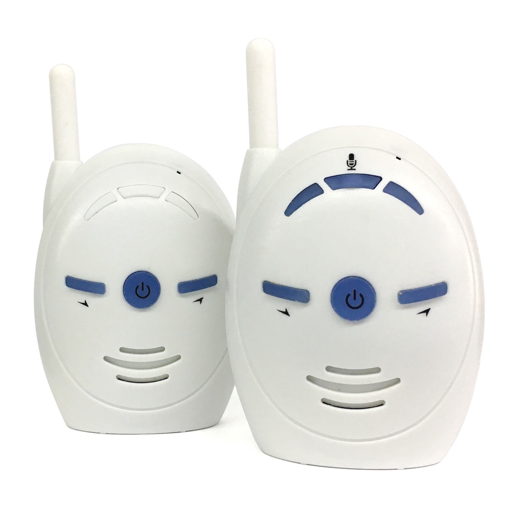 台灣V20語音嬰兒監控器 聲音提醒警報器 支持雙向對講 干電池供電 隨時換電 寶寶多功能監視器 寶寶睡覺玩耍監視器