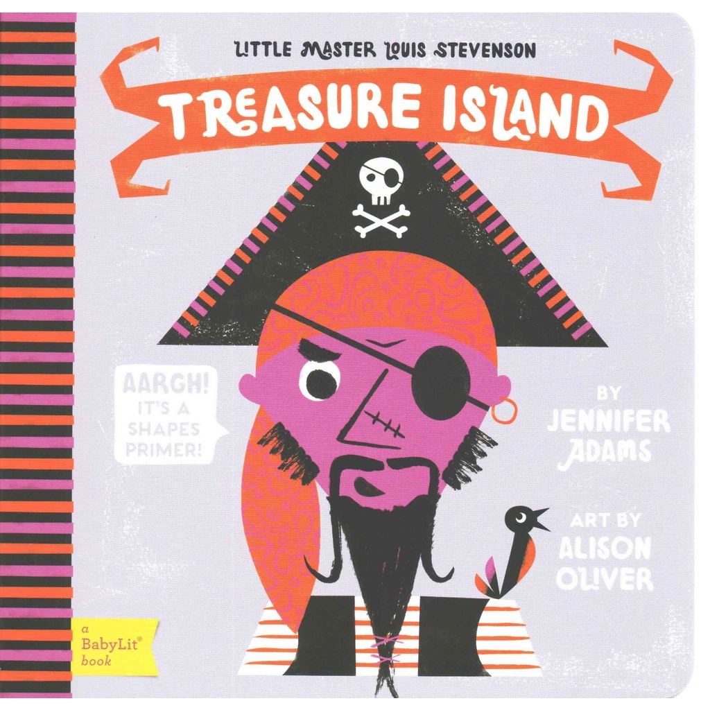 Treasure Island ─ A Shapes Primer(硬頁書)/Jennifer Adams Baby Lit 【三民網路書店】