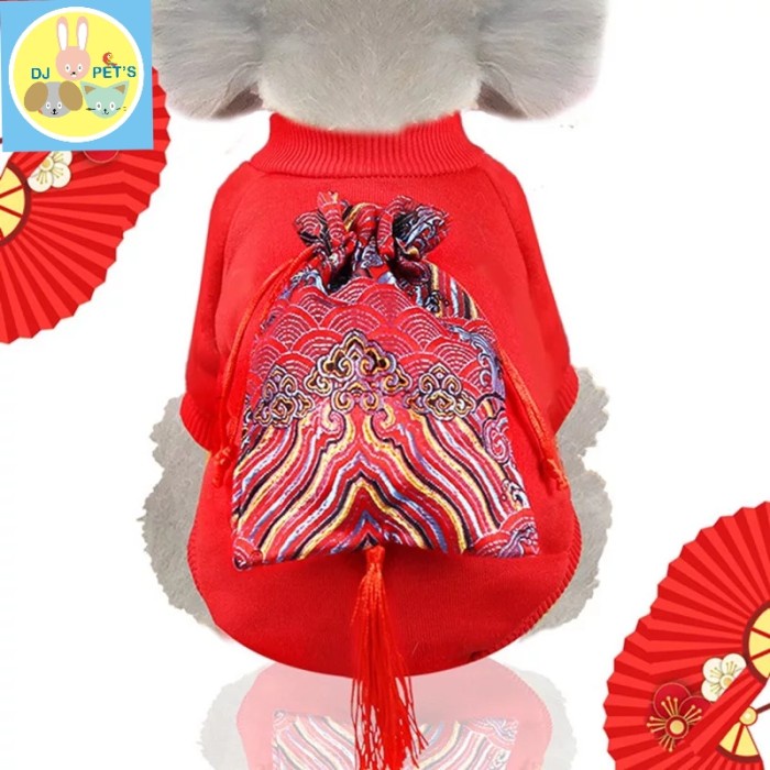 狗衣服和貓衣服 CNY002 S 中國新年衣服
