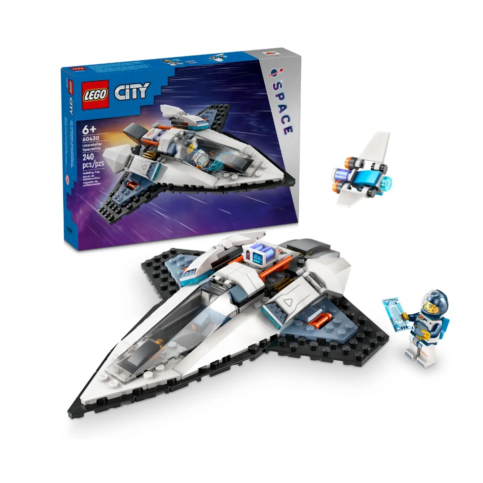 &lt;屏東自遊玩&gt;樂高 LEGO 60430 CITY 城市系列 星際太空船