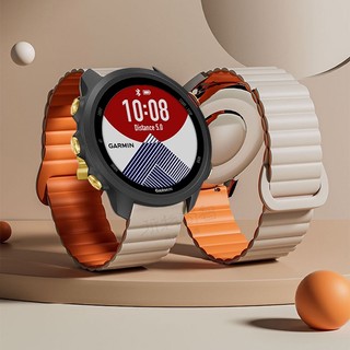 Garmin Forerunner 965 955 Venu 3 錶帶 磁吸矽膠22mm 265 Vivoactive4