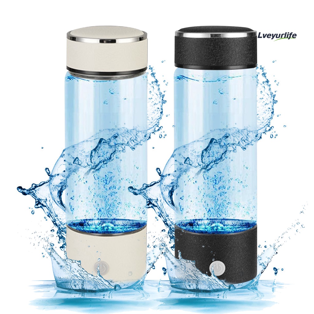 [LYL]450ML水杯透明USB充電快速電解富氫水瓶水離子機氫水發生器