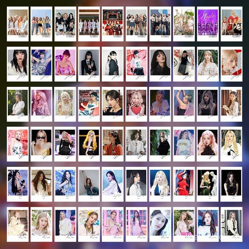 【滿159發貨】韓國女團(G)I-DLE lomo小卡立得簽名Minnie全昭妍宋雨琦 葉舒華自製小卡 錢包照片 收藏小