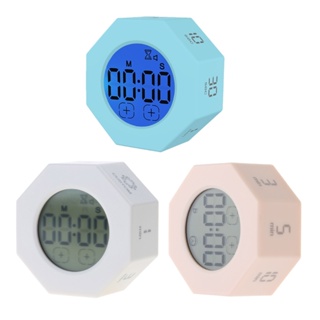 Pcf* 廚房定時器-磁鐵秒錶計時碼表液晶屏數字學習鬧鐘