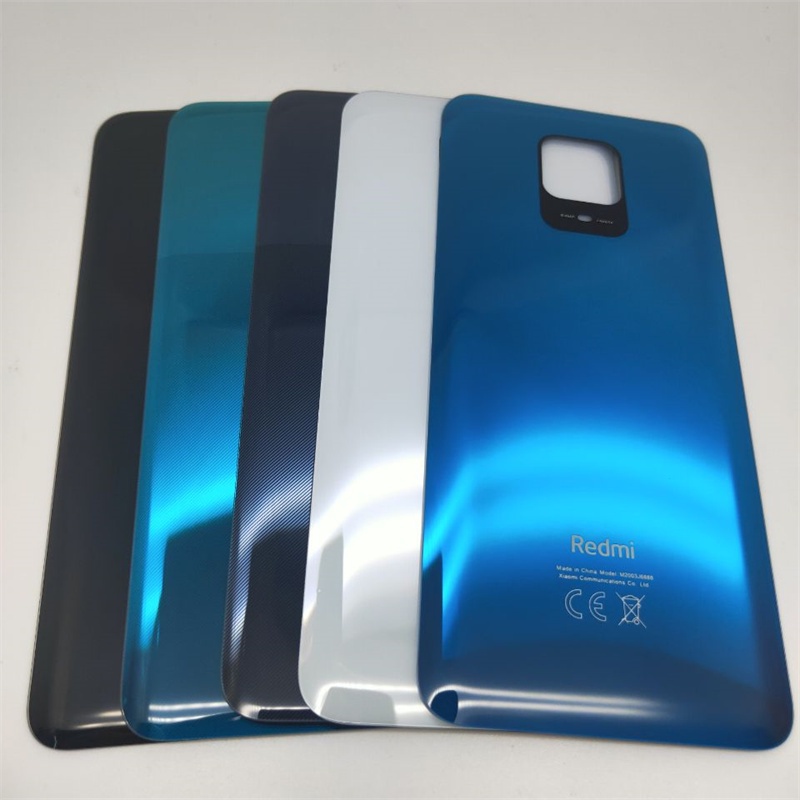 XIAOMI 適用於小米 Redmi Note 9S / Note 9 Pro Max 電池蓋門後玻璃外殼後蓋電池蓋更換