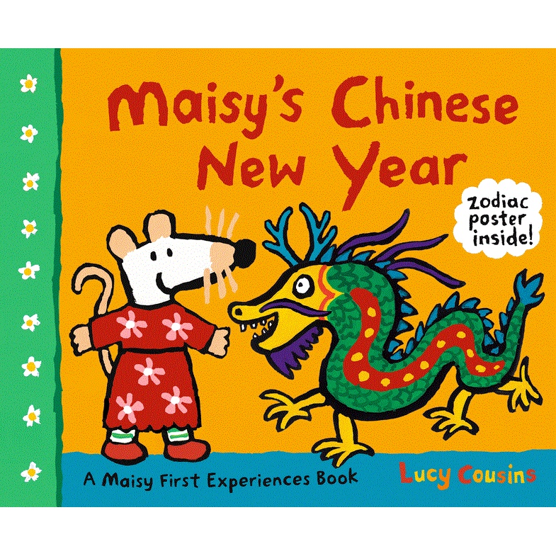 Maisy's Chinese New Year (平裝本) *內附12生肖海報/Lucy Cousins【禮筑外文書店】