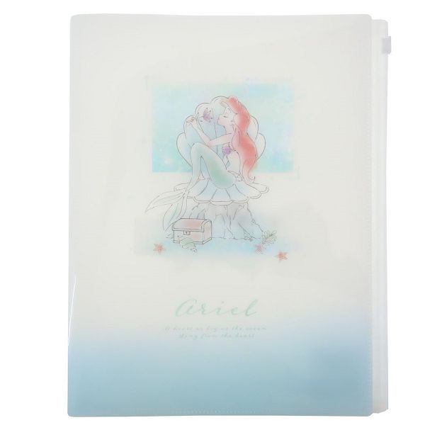 KAMIO JAPAN 6P夾鏈資料夾/ 小美人魚/ 浪漫童話 eslite誠品