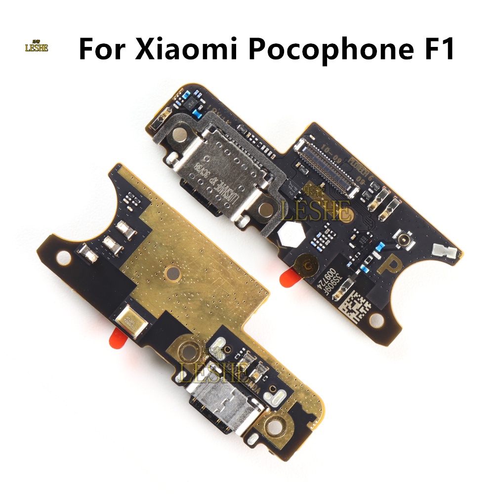 XIAOMI 適用於小米 Pocophone F1 / Poco F1 USB 充電端口排線底座連接器板維修零件