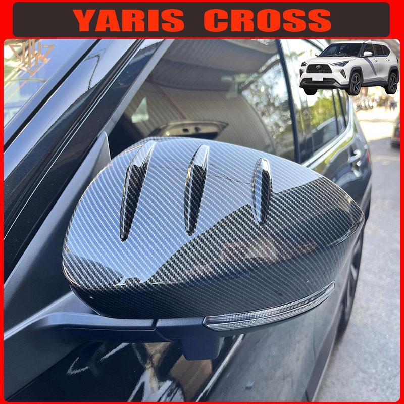 適用於23款豐田Yaris Cross後照鏡罩雅力士倒車鏡保護罩東南亞版