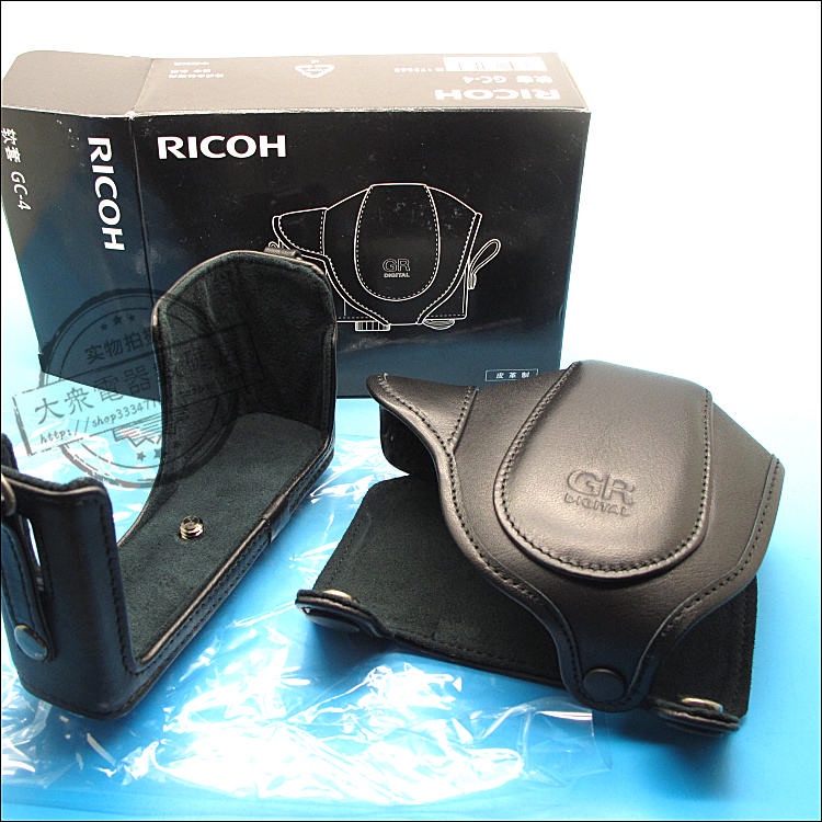 原廠理光RICOH GC-4 GRD4 GRD3 數位相機包保護套皮套 正品真皮包