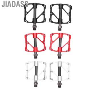 Jiadass 1 對登山車踏板公路車 3 個軸承帶防滑釘