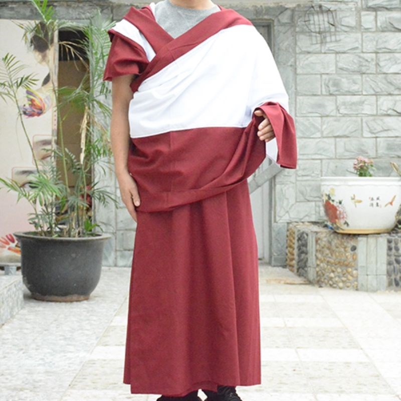 藏傳新款坐禪出家人僧服內裙西藏喇嘛服飾套裝瑜伽服披單居士服新1