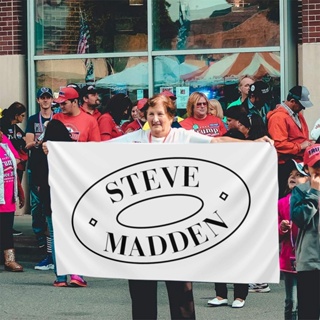 Steve Madden logo (2) 個性化家居裝飾 室內的花園裝飾旗幟 戶外裝飾旗幟 現貨 152x90cm
