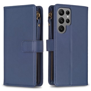 拉鏈收納皮套 前扣多卡槽 插卡掀蓋皮套 適用 三星 Galaxy S25 S24 Ultra S25+ S24+ 手機殼