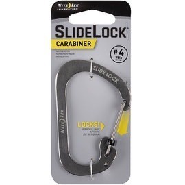 NITE IZE SlideLock C型帶鎖不鏽鋼扣環 - 4號｜K.T.Tactical 鎧德